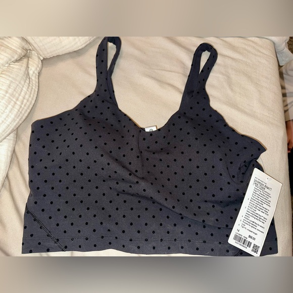 NWT NEW Lululemon Polka Flock Align Tank size 14 - Picture 2 of 4